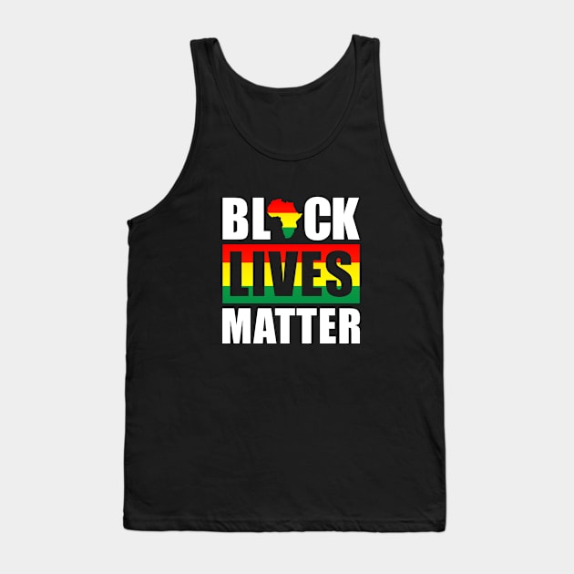 Black Lives Matter | African American | Protest Tank Top by UrbanLifeApparel